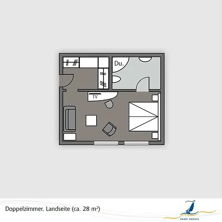 מלון Strandhotel Duhnen
